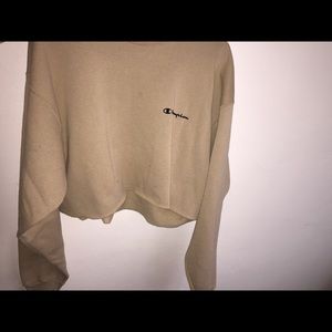 Champion crop top sweater